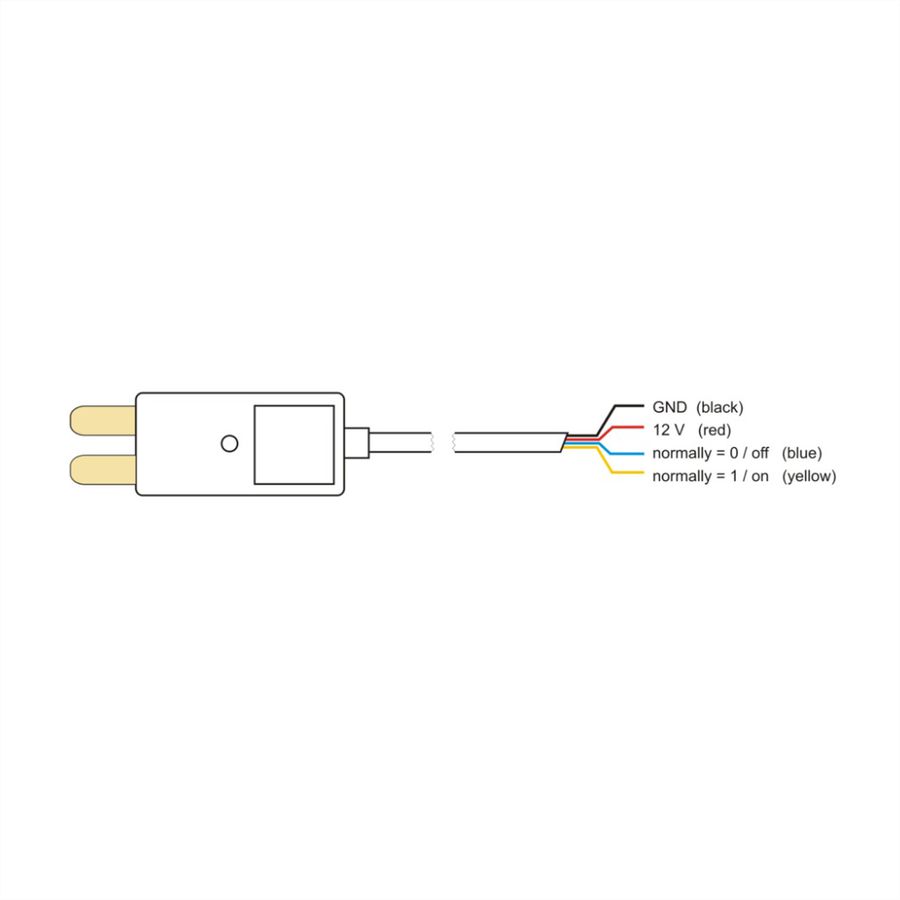 GUDE 7313 Leckage Punktsensor, 2,5 m