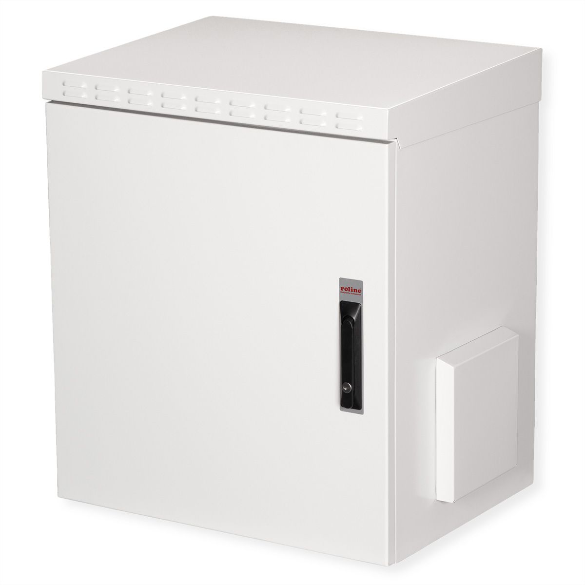 ROLINE 19-Zoll Wandgehäuse Pro 12 HE, 600x450 BxT IP55 outdoor grau