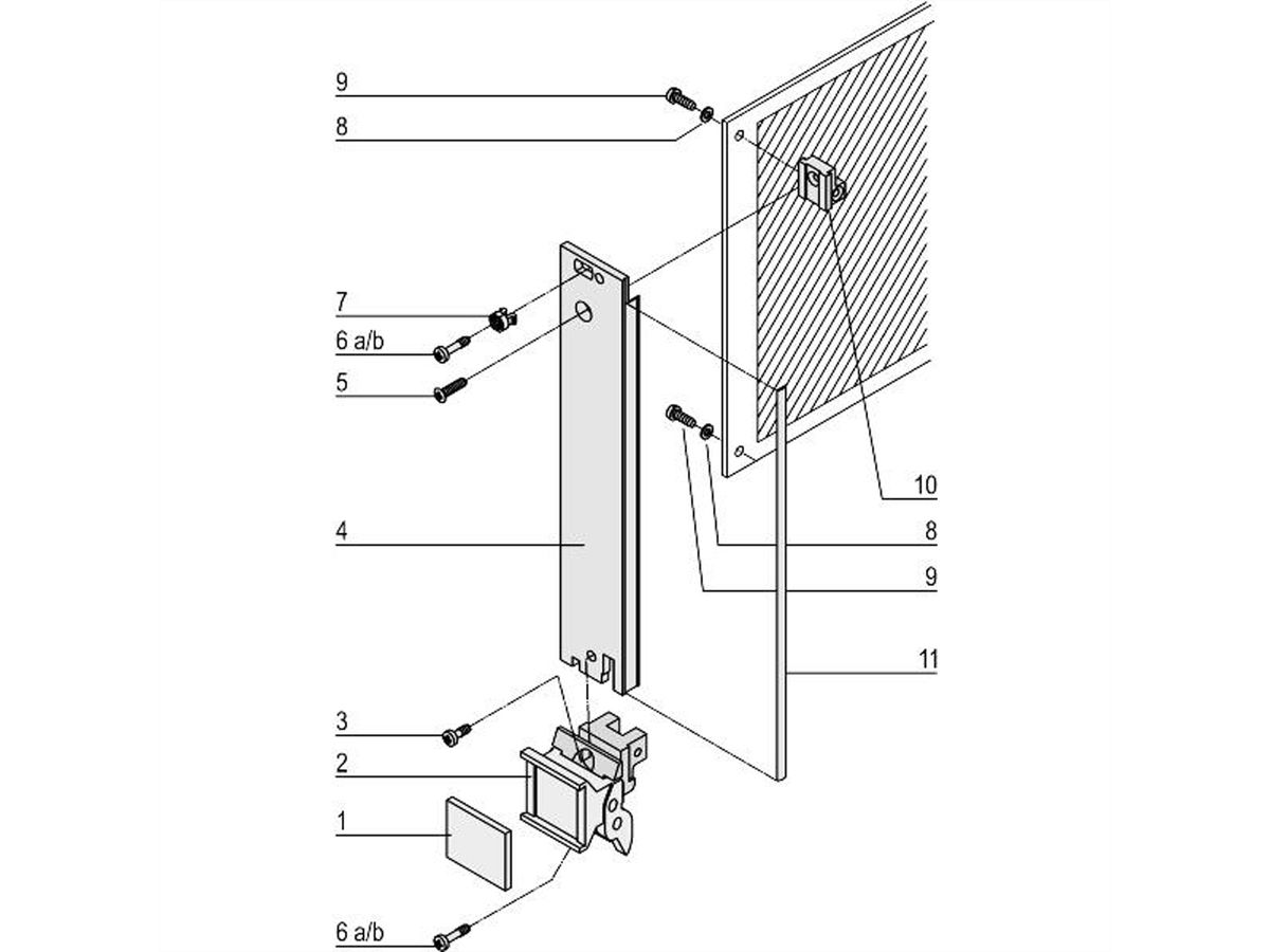 SCHROFF Steckbaugruppen mit Aushebegriff in Trapezform, Typ 2 - SBGR TR-GR P 3HE 8TE