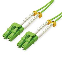 ROLINE LWL-Kabel 50/125µm OM5, LC/LC, LSOH, grün, 1 m