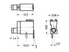 SCHROFF Prüfbuchse x 2 mm - PRUEFBUCHSE 2.0 SINGLE KURZ