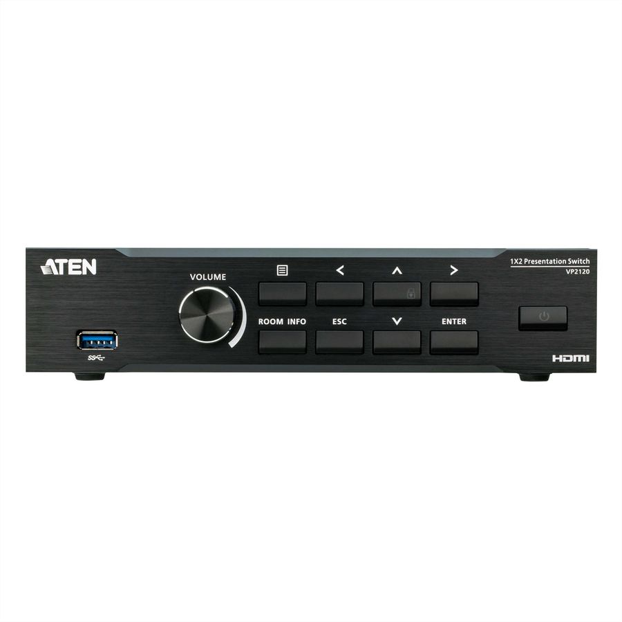 ATEN VP2120 Seamless Präsentation Switch mit Quad View