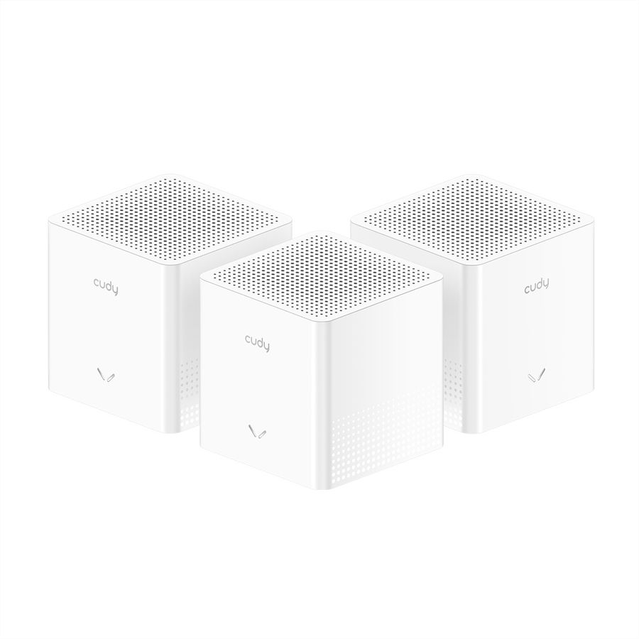 CUDY M3000S AX3000 Wi-Fi 6 Mesh Lösung, 3-Pack