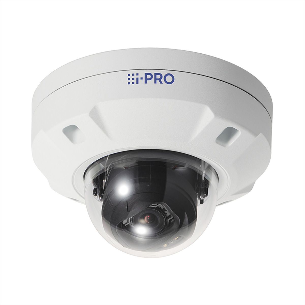 i-PRO 6MP AI OUTDOOR VANDAL Dome Kamera, weiß