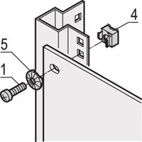 SCHROFF Erdungskäfigmutter M6 - ERDUNGSKAEFIGMUTTER M6 10ST.
