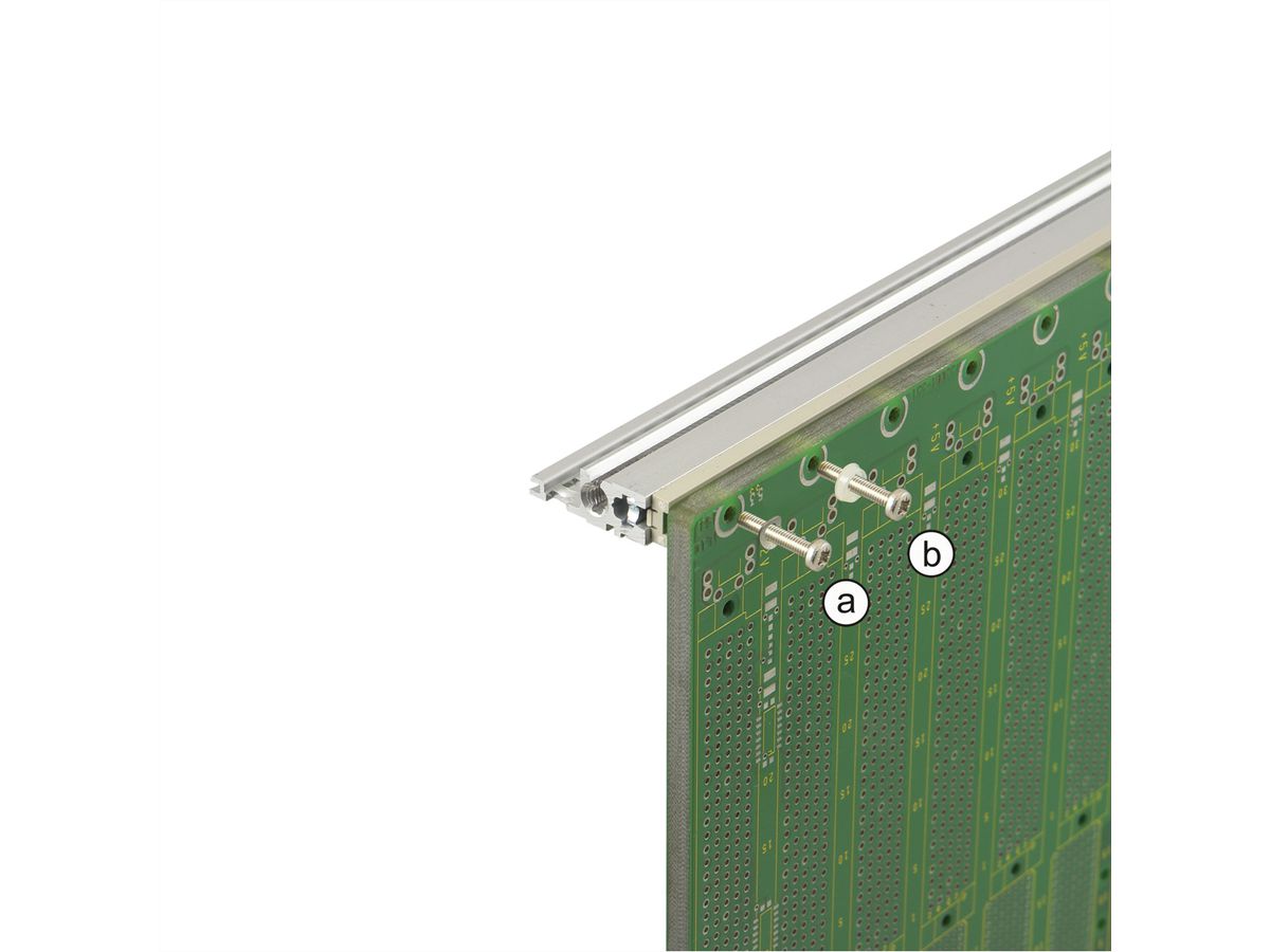 SCHROFF BUSPLATINE 15SLOT VME J1 EDC