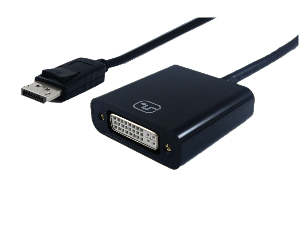 STANDARD DisplayPort-DVI Adapter, DP Stecker-DVI Buchse