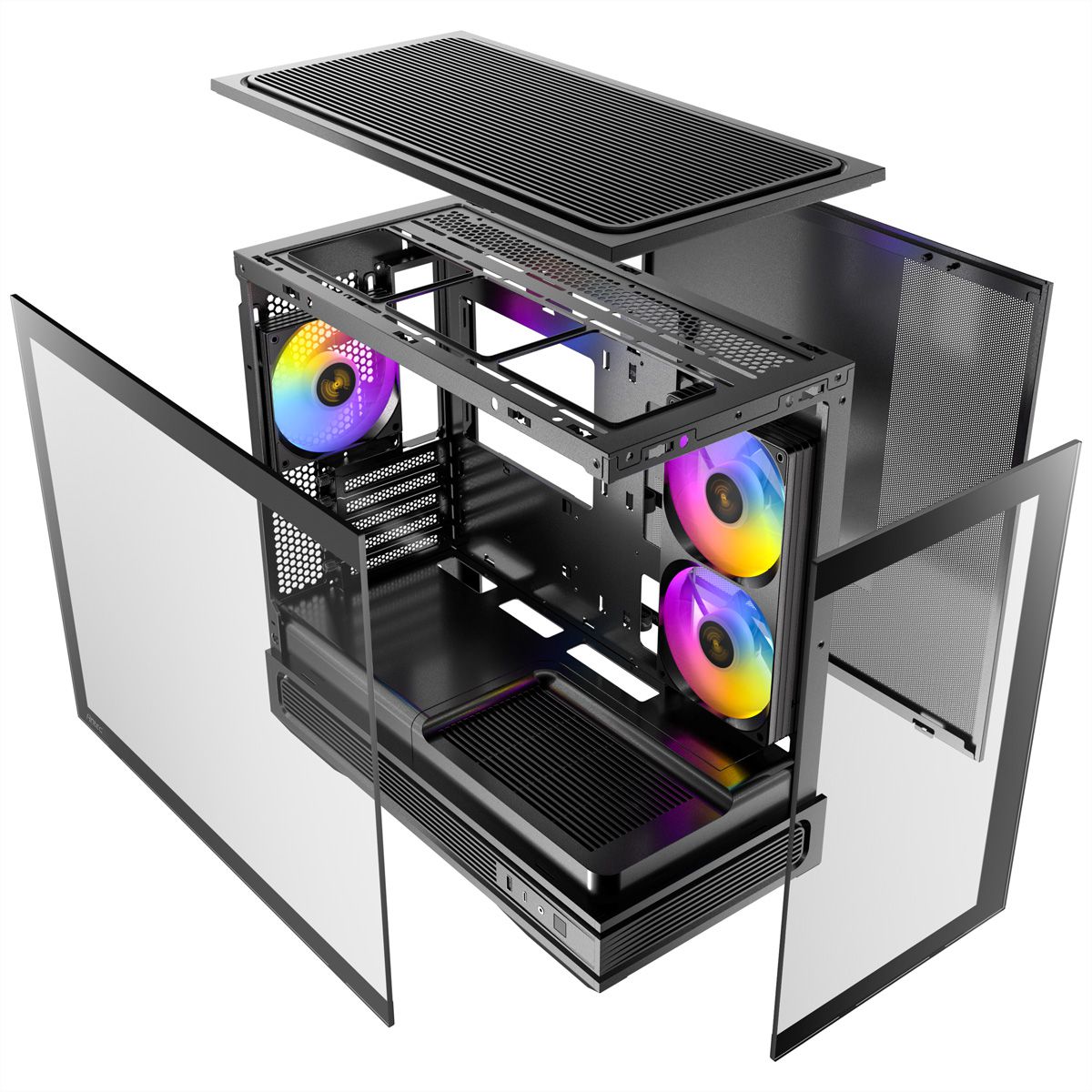 ANTEC Constellation C2M ARGB Black MicroATX PC Gehäuse