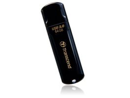 Transcend JetFlash elite 700 64GB USB 3.0 USB-Stick USB Typ-A 3.2 Gen 1 (3.1 Gen 1) Schwarz