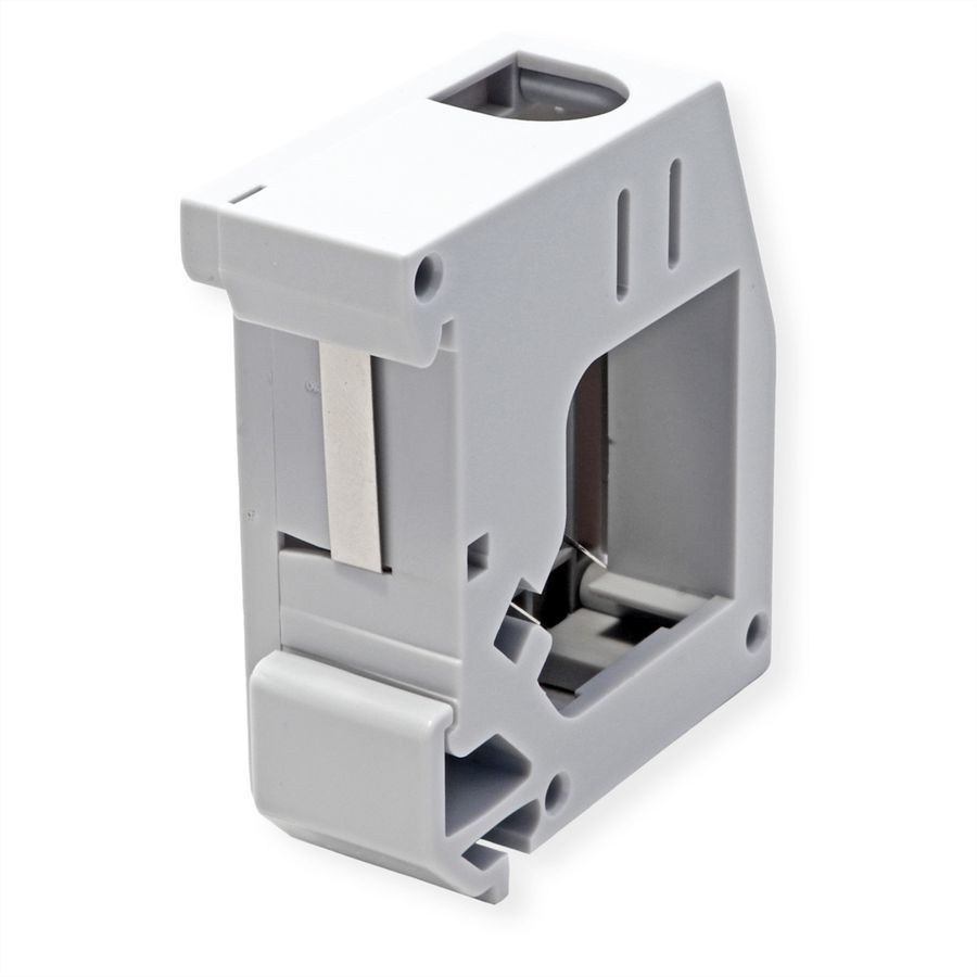ROLINE Tragschienenadapter für Keystone Module, unbestückt, 180°