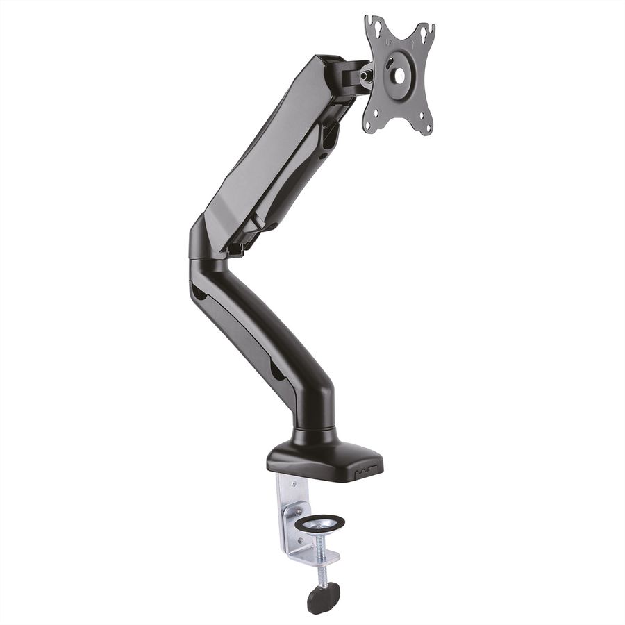 VALUE LCD-Arm, Tischmontage, Gasfeder, 5 Gelenke, 13-27 Zoll, bis 6,5 kg, schwarz