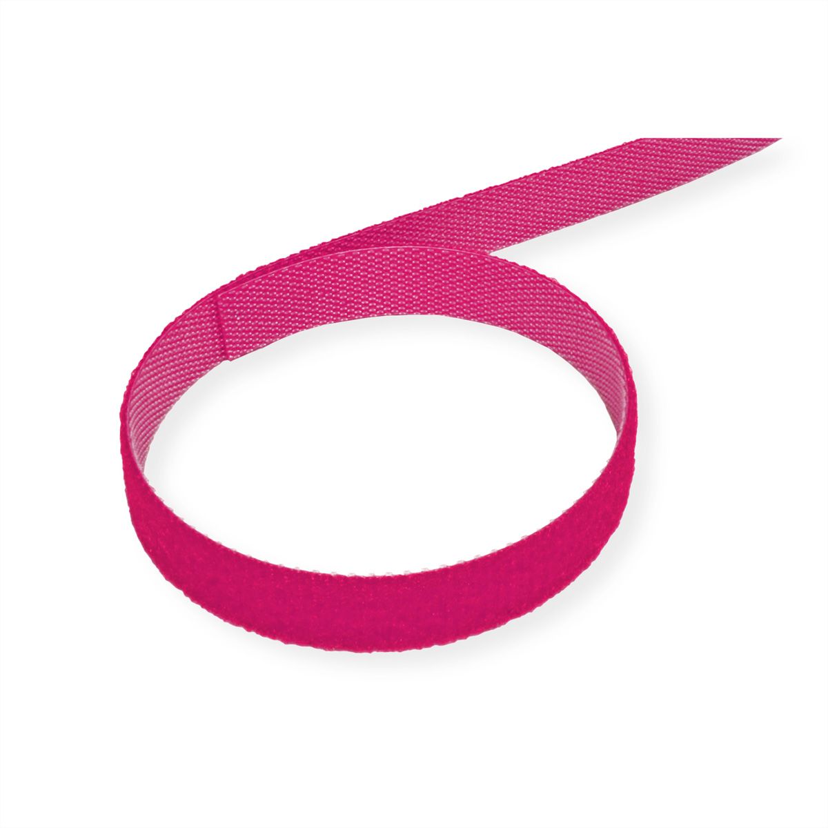 VELCRO® One Wrap® Band 10 mm breit, rosa, 25 m