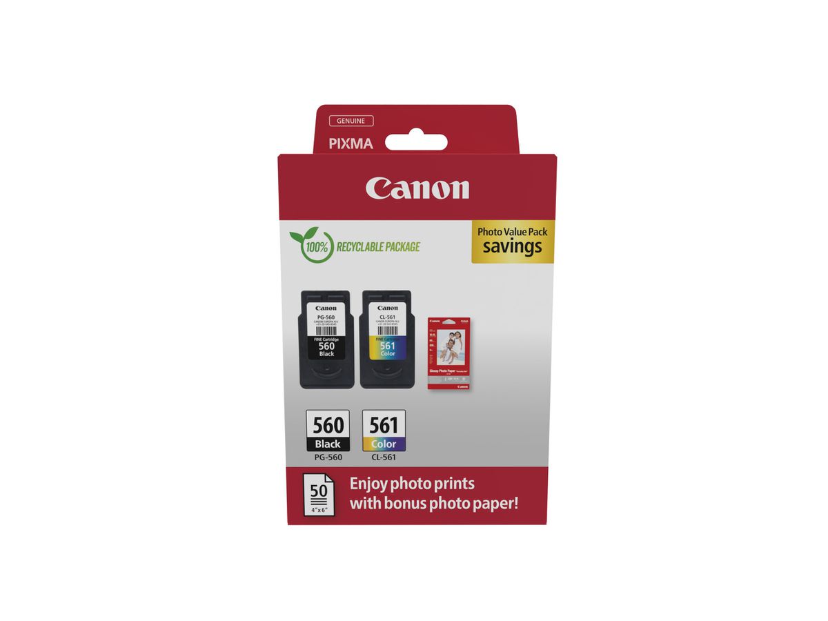 Canon PG-560/CL-561 Photo Value Pack (PVP)