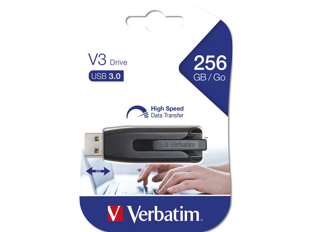 VERBATIM Store 'n' Go V3 USB 3.0, 256GB