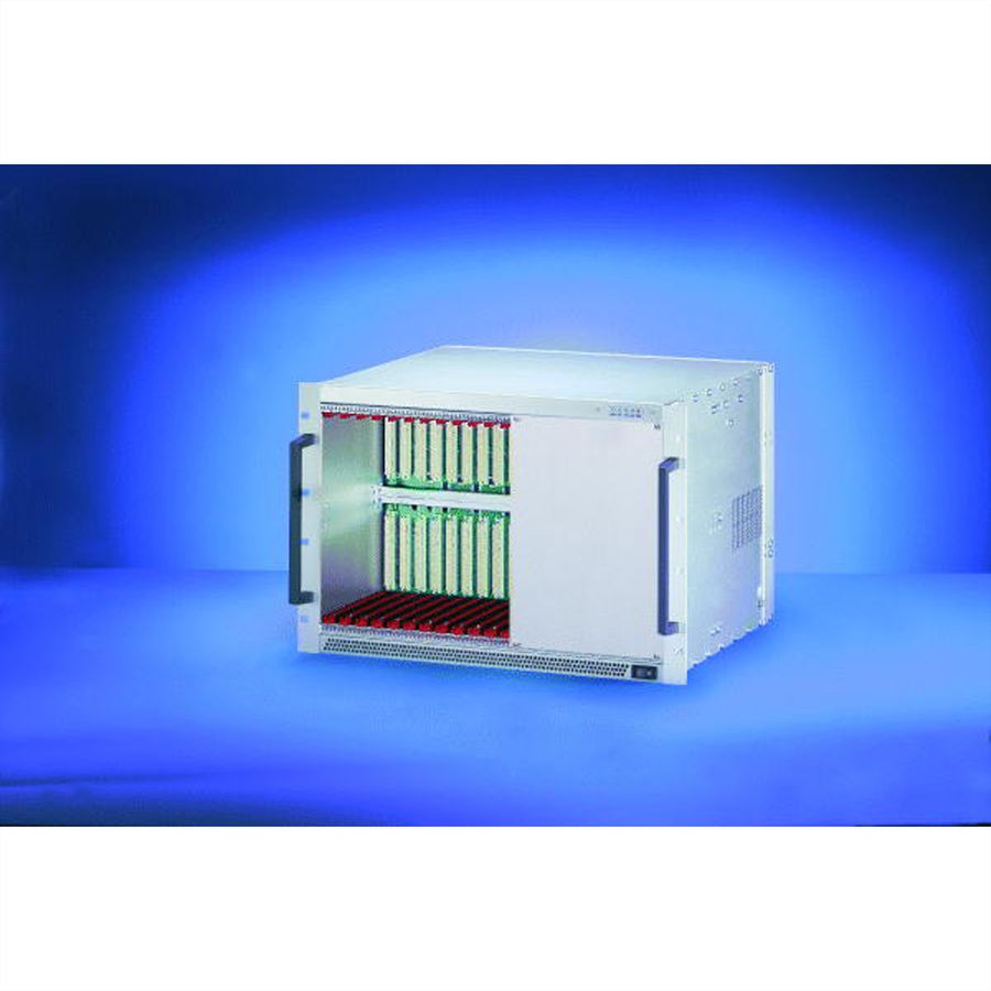 SCHROFF 7 HE, 12 Slot, für Transition Module - BGTR VME 7HE (1/2+6+1/2)12SL