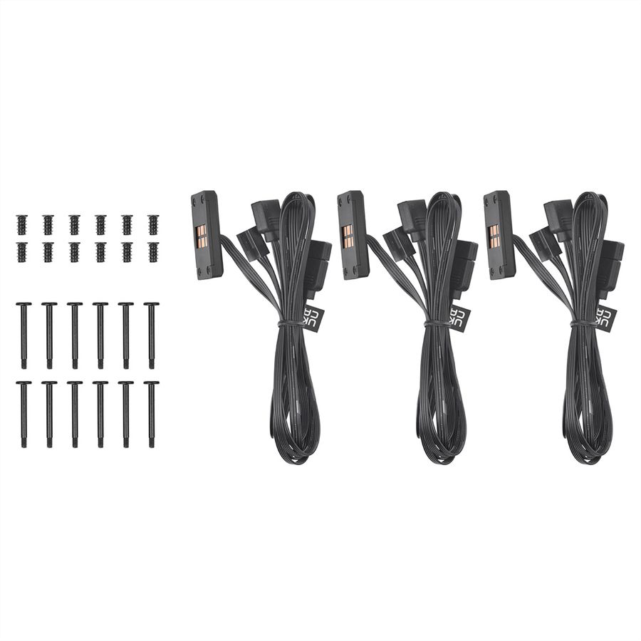Thermaltake CT140 EX ARGB Sync 3-Fan Pack, schwarz