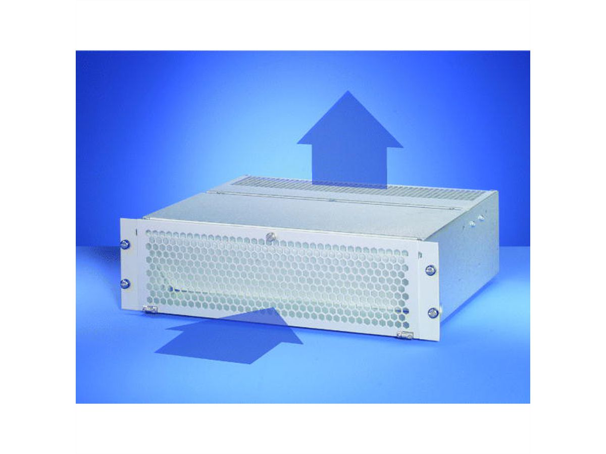 SCHROFF 19"-Drucklüfter 3 HE - DRUCKLUEFTER 3HE 115V