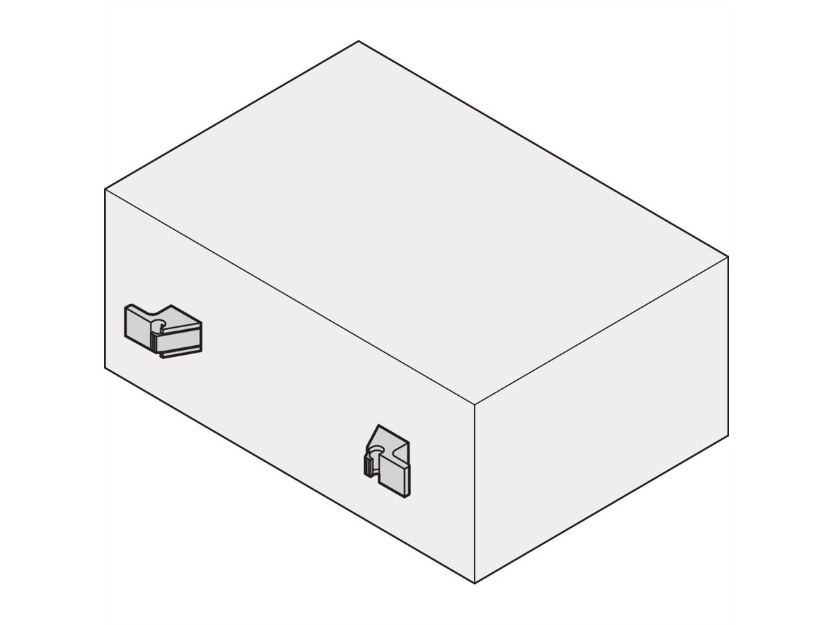 SCHROFF Kabelaufwicklung - KABELAUFWICKLER SET RAL7016