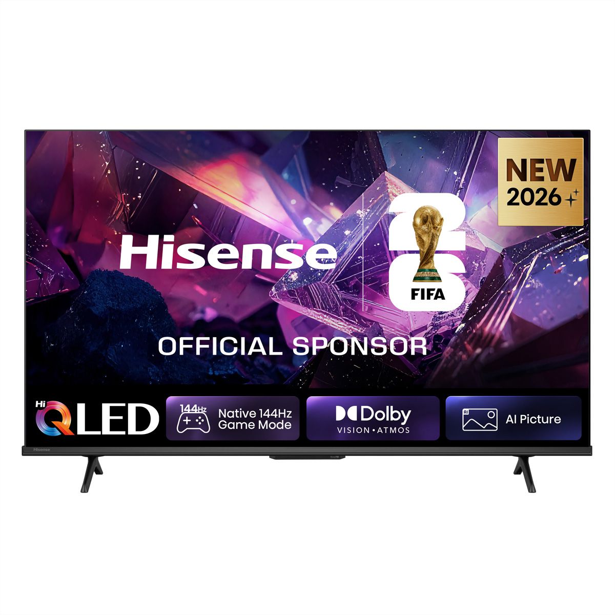 Hisense TV 43E7S PRO 43", QLED 4K, 144Hz, 300 Nits