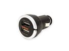 ROLINE USB Charger mit KFZ-Stecker, 2 Port, 15W