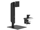 VALUE Schwerlast-LCD-Arm, freistehend, höhenverstellbar, 17-49 Zoll, bis 18 kg, schwarz