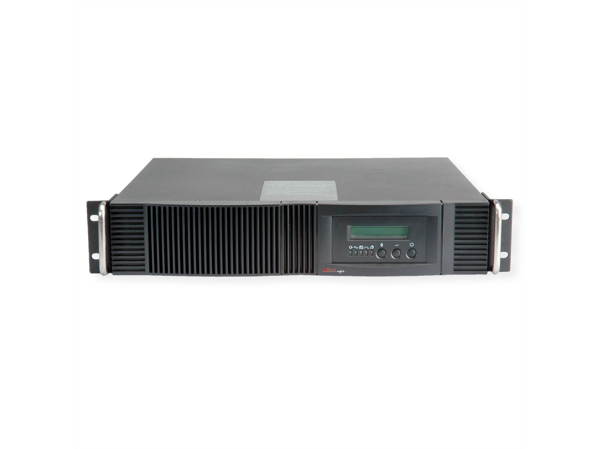 ROLINE ProSecure III 1000 RM2HE - Online USV, 19" Rackversion, schwarz