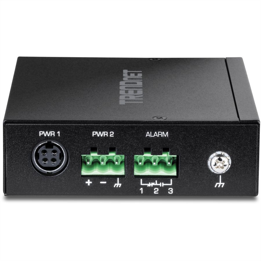 TRENDnet TI-G51SC 5-Port Gigabit Switch Industrial DIN-Rail mit MM SC-Port