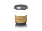 Lenco Bambus Lampe BTL-030BA, mit eingebauter Bluetooth Lautsprecher