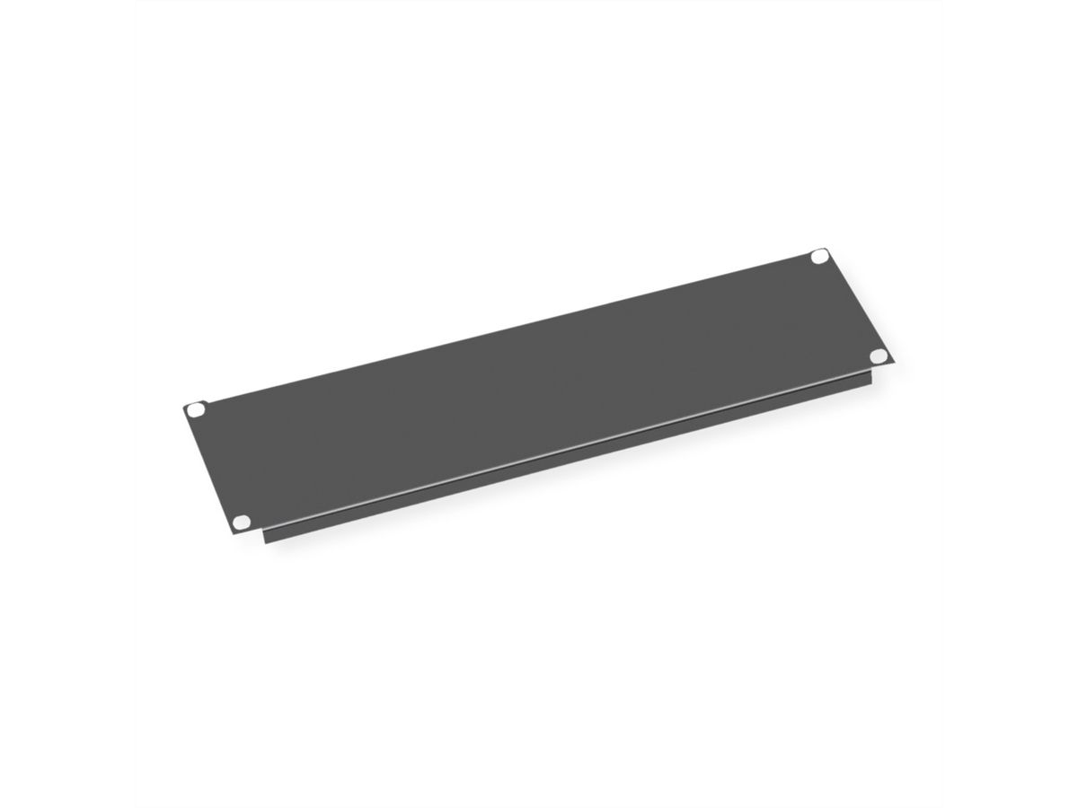 VALUE 19"-Blindplatte 5 HE, schwarz