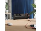 BACHMANN DESK2 2xCEE7/3 1xUSB C/C 45W, 1xCM L=0,2m RAL9005