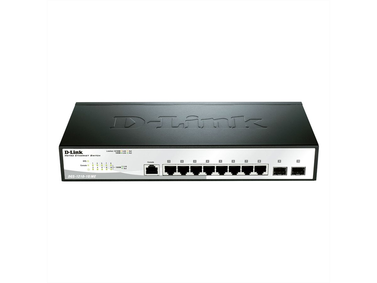 D-Link DGS-1210-10 10-Port Layer2 Switch
