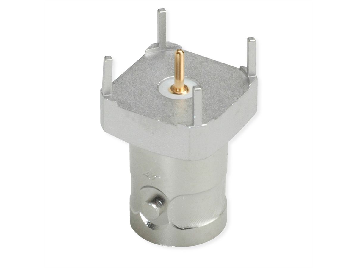 TELEGÄRTNER BNC Buchse 75 Ohm, Lötanschluss, gerade