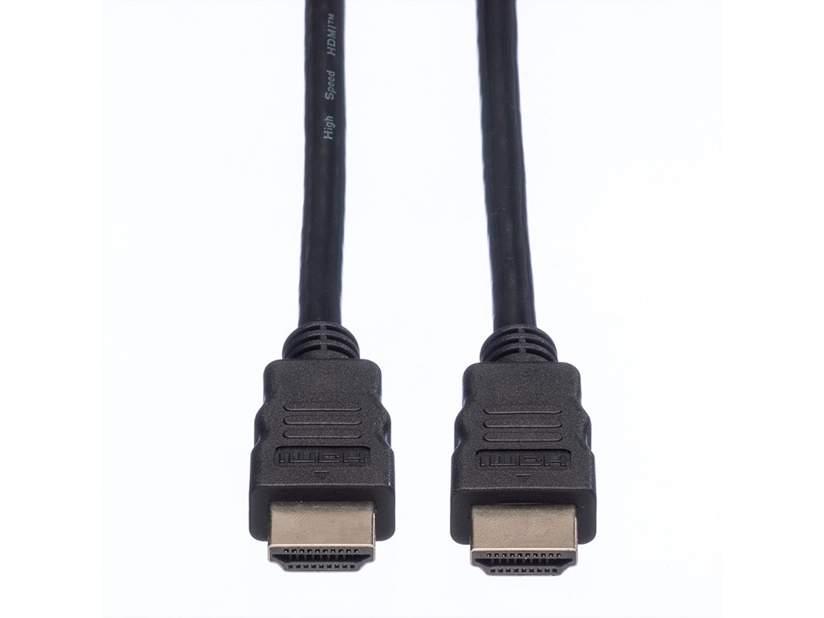 VALUE 4K HDMI Ultra HD Kabel mit Ethernet, ST/ST, schwarz, 5 m