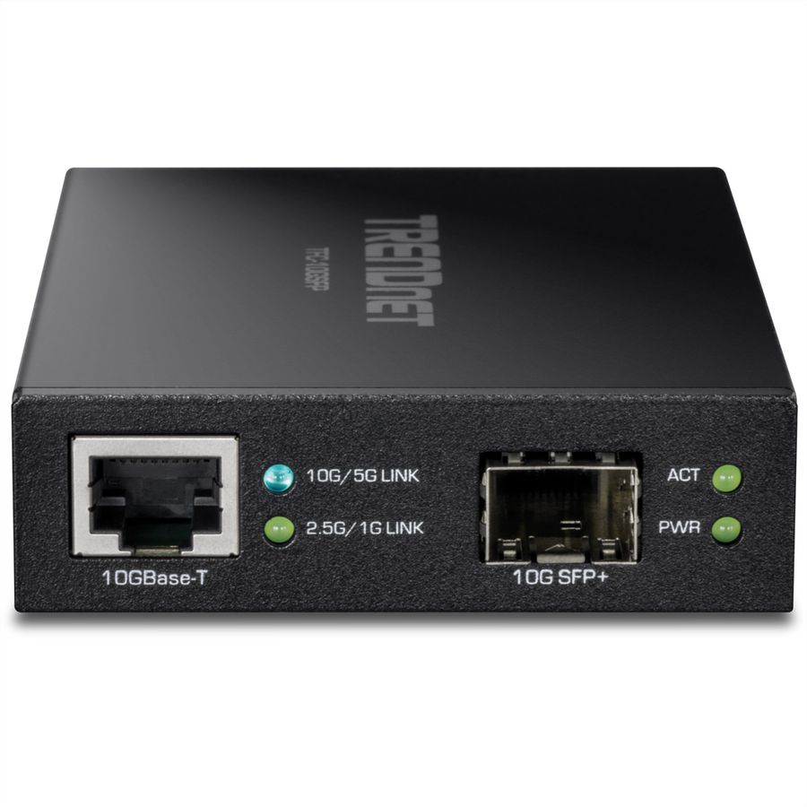 TRENDnet TFC-10GSFP Media Converter, 10GBASE-T zu SFP+ Fiber