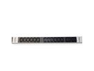 BACHMANN IT PDU ALU 1HE 36x C13 6x C19 CEE 3x16A rot