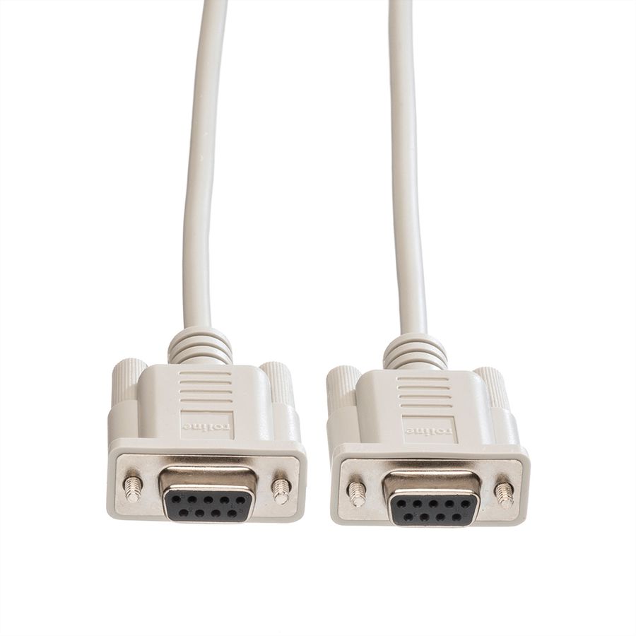 ROLINE RS232-Kabel 9pol BU-BU, 1,8 m