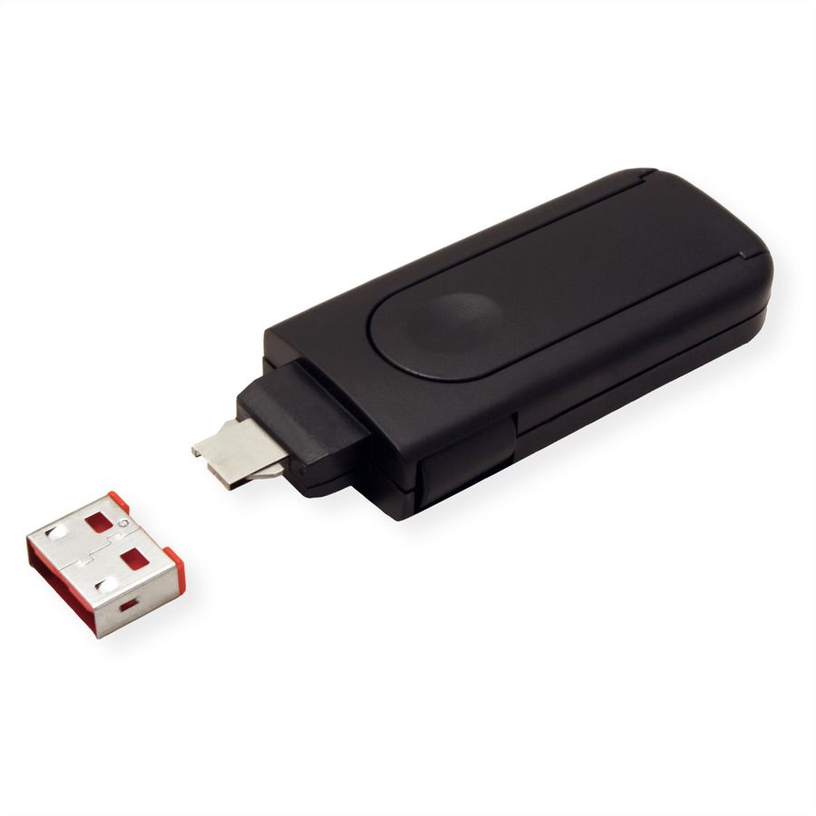 ROLINE USB Typ A Port Blocker, 4x Schloss und 1x Schlüssel