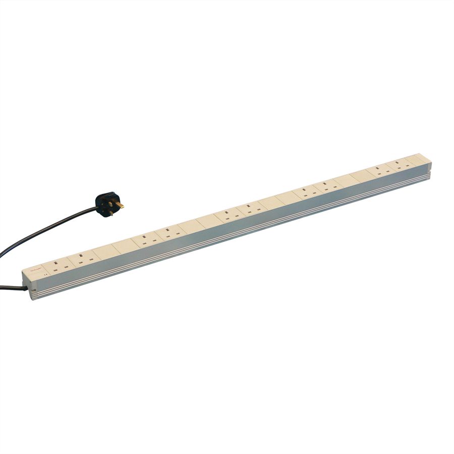 SCHROFF BS-Steckdosenleiste - STECKDOSENL.BS 10DO.947,5LG