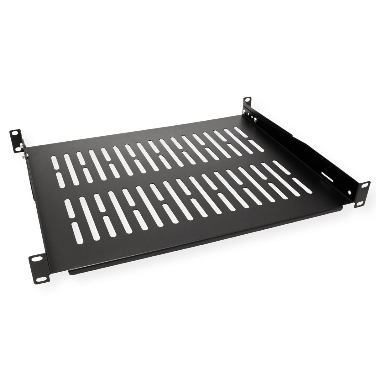 VALUE 19-Zoll-Geräteträger, 485 x 350mm, max. 25kg, schwarz