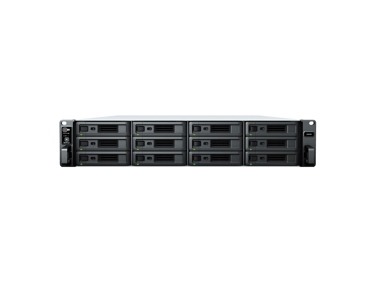 Synology SA SA6400 NAS & Speicherserver Rack (2U) Eingebauter Ethernet-Anschluss Schwarz