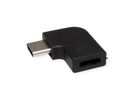VALUE USB 3.2 Gen 2 Adapter, USB Typ C - C, ST/BU, 90°, schwarz