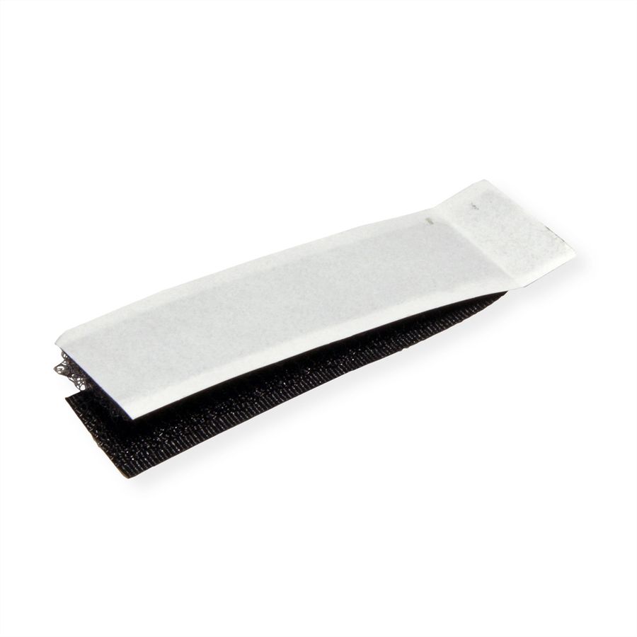 VELCRO® ONE-WRAP® Kabelflachverleger schwarz, einfach, 16 x 70 mm