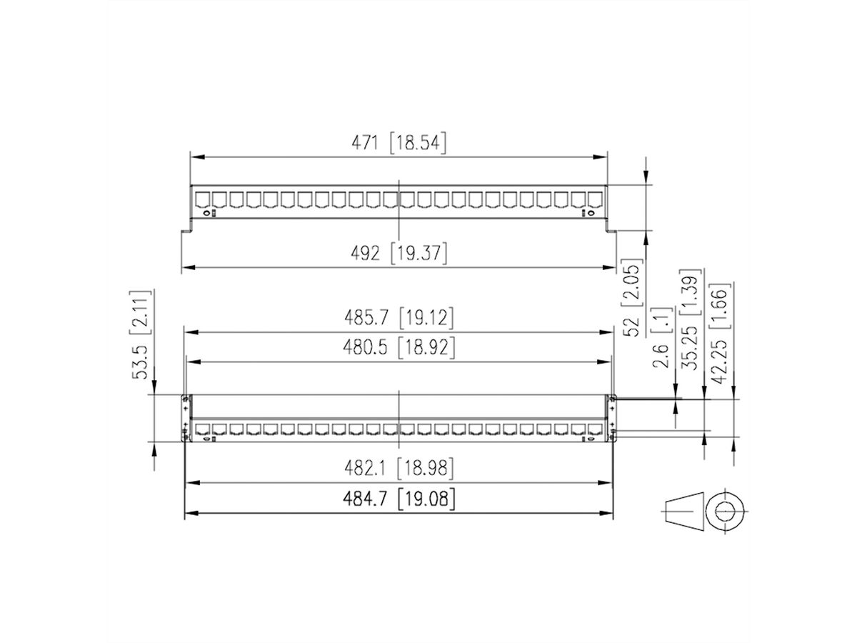 METZ CONNECT SmartConnectPP 24Port MC-Modul