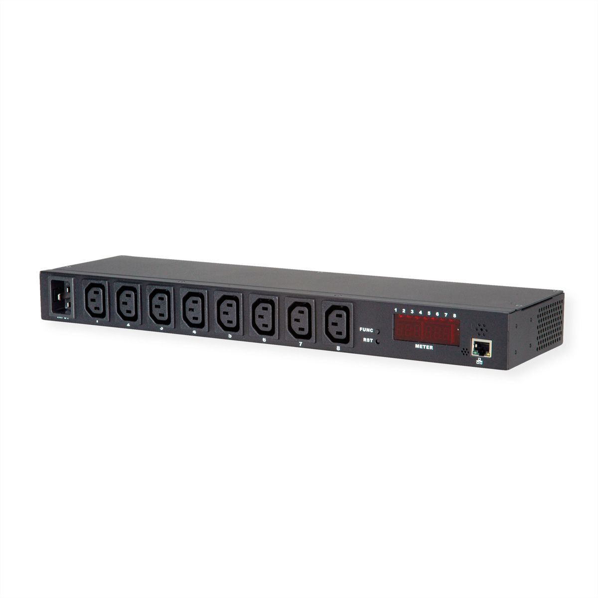 VALUE IP-Steckdosenleiste 8fach, 19-Zoll-Rackmount