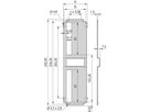 SCHROFF KAS RUECKWAND S1 6HE 10TE