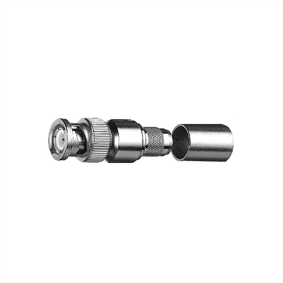 TELEGÄRTNER BNC Straight Plug, RG 213/U, Crimp