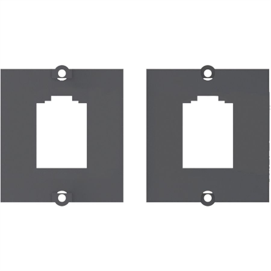 BACHMANN Rahmen für 1x METZ CONNECT CAT6, E-DAT Modul
