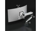ROLINE LCD-Arm, Tischmontage, Gasfeder, 5 Gelenke, 17-49 Zoll, bis 20 kg