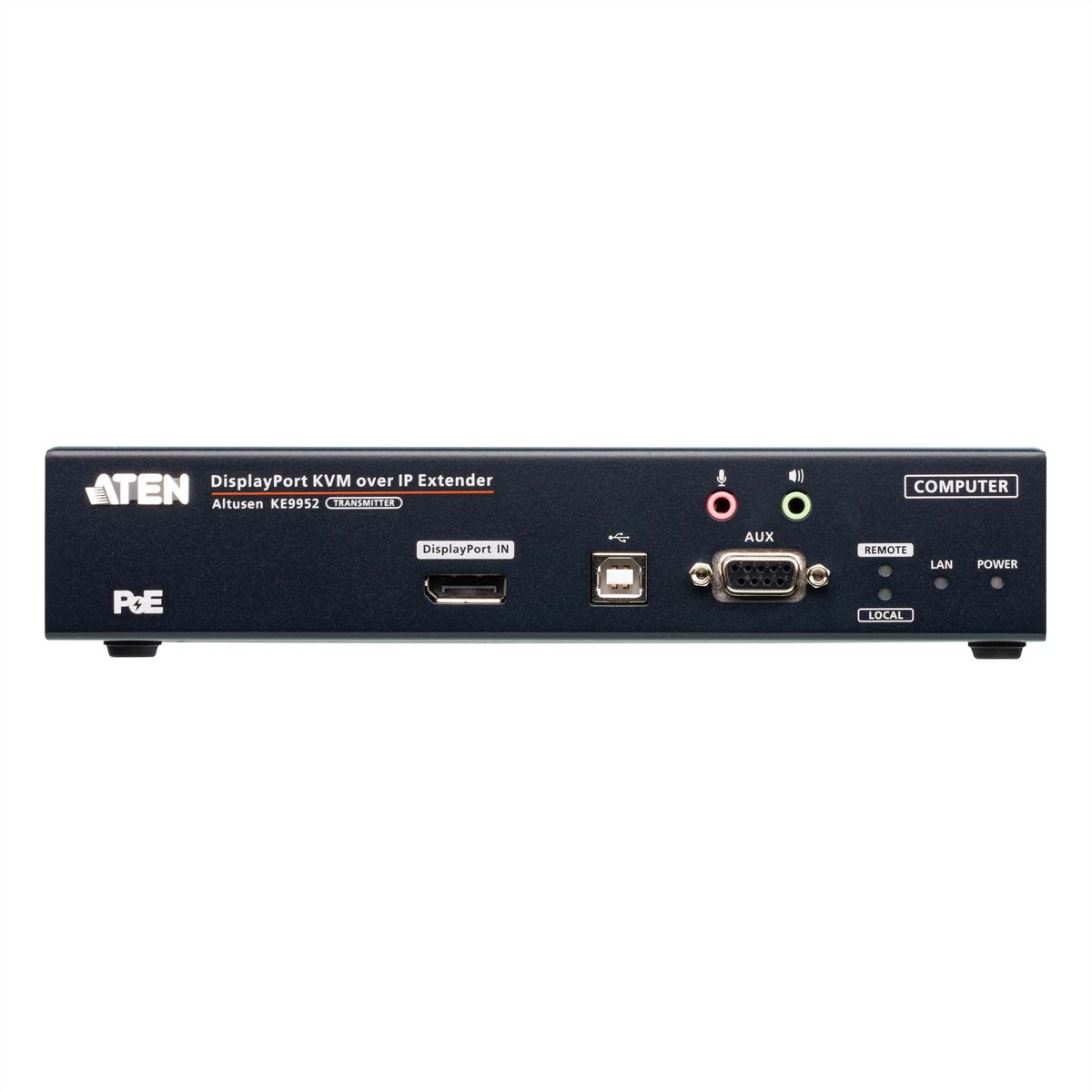 ATEN KE9952T 4K DP KVM over IP Extender mit PoE Transmitter
