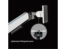 ROLINE LCD-Arm, Tischmontage, Gasfeder, 5 Gelenke, 17-49 Zoll, bis 20 kg